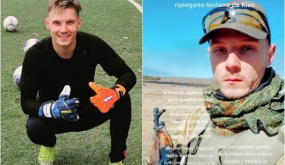 Futbollisti italian e lë luftën në Ukrainë po kthehet në shtëpi