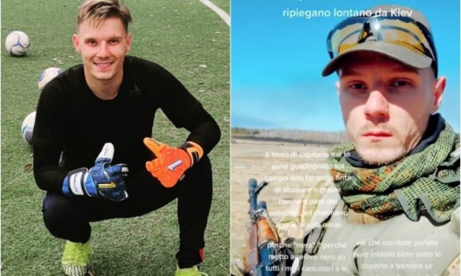 Futbollisti italian e lë luftën në Ukrainë po kthehet në shtëpi