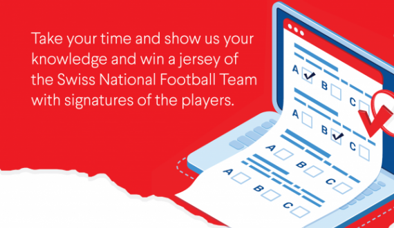 Ambasada e Zvicrës me QUIZ: Fitoni një fanellë të kombëtares helvetike të nënshkruar nga Xhaka, Shaqiri e Zeqiri