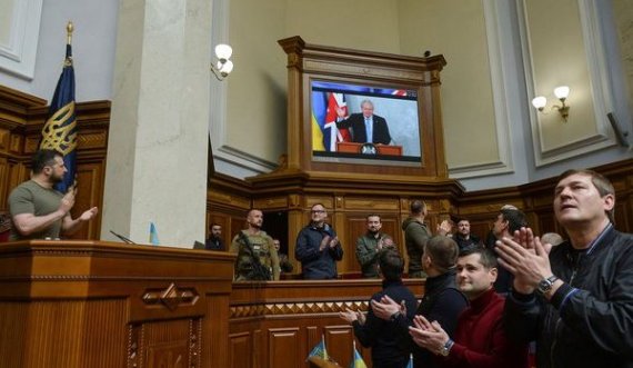 Boris Johnson mesazh për Parlamentin e Ukrainës: Do të fitoni