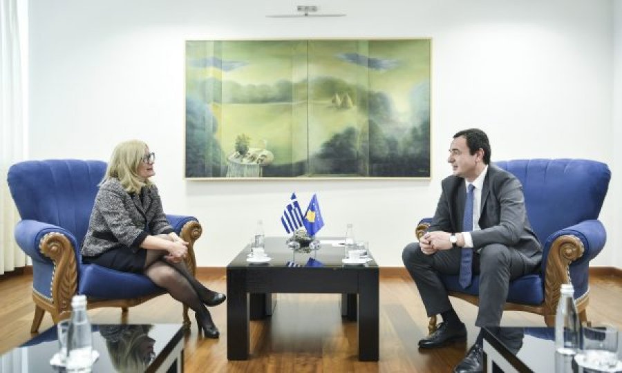 Kryeministri Kurti i kërkon njohjen Athinës, shefja e zyrës greke: Greqia mike e sinqertë e Kosovës