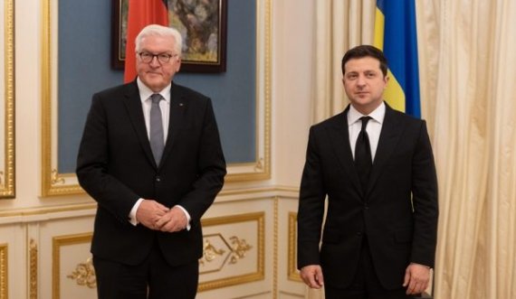 Zelensky pajtohet me presidentin gjerman