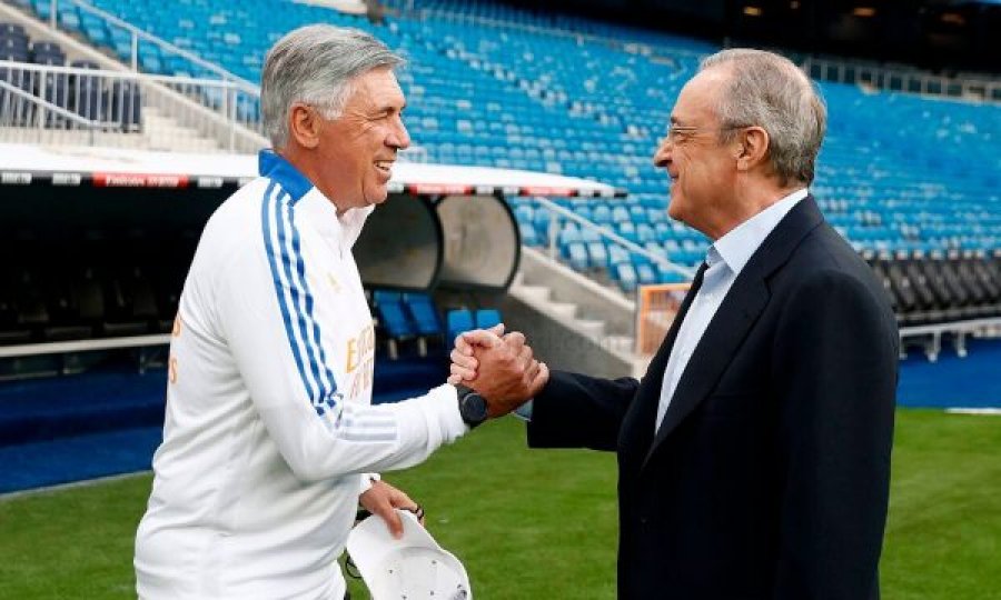 Zbulohet se çfarë i tha Ancelotti Perezit në zhveshtore 