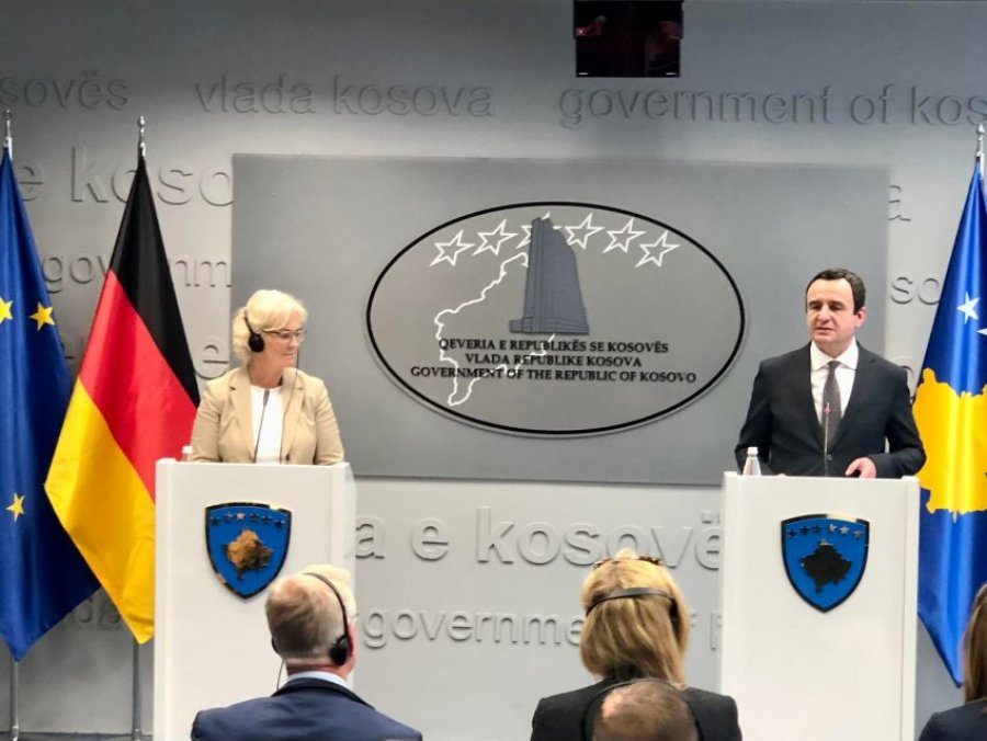 Ministrja gjermane pret që Kosova e Serbia t’ia njohin dokumentet njëra-tjetrës më 13 maj