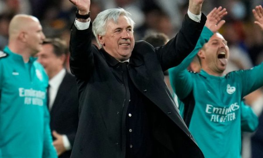 Ancelotti historik dhe unik, trajneri i parë që i arrin 5 finale të Championsit