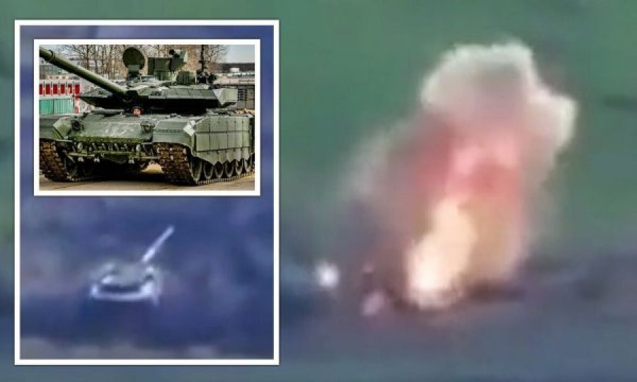 Ukraina i shkatërron Rusisë super-tankun