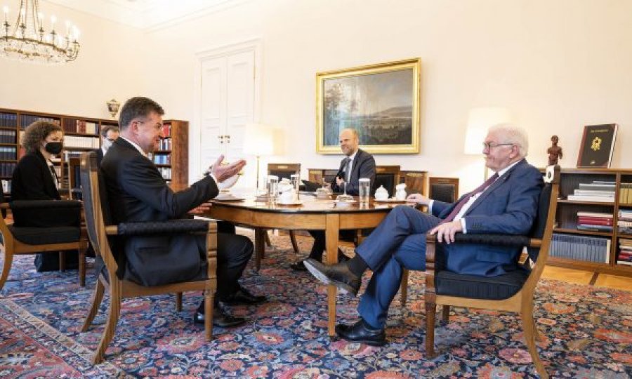 Lajcak takon presidentin gjerman, thotë se pati diskutim inspirues për Ballkanin Perëndimor