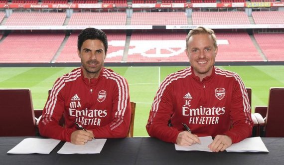 Zyrtare: Arteta dhe ndihmësi i tij vazhduan kontratat me Arsenalin