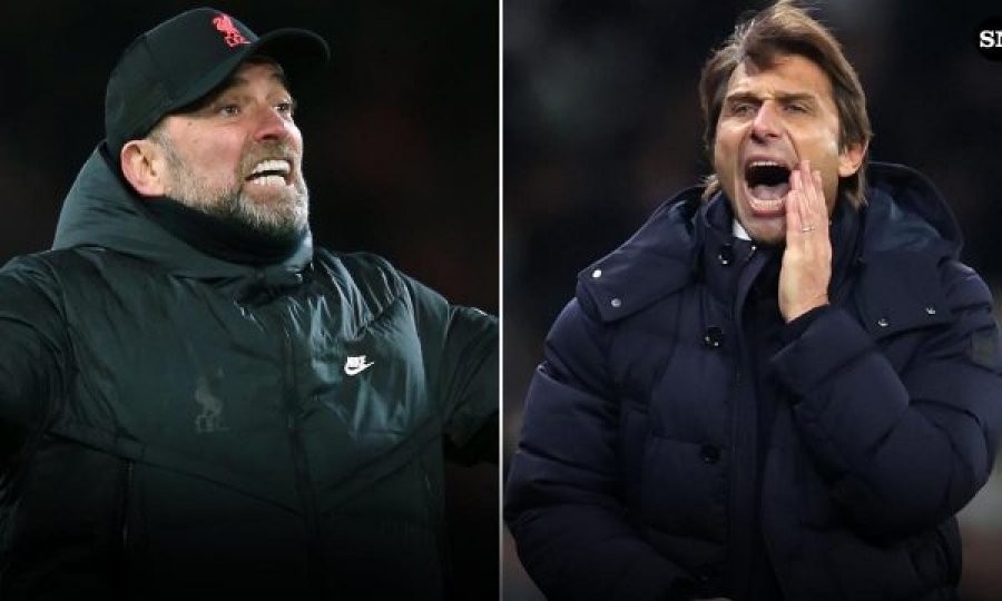 Liverpool – Tottenham, Klopp dhe Conte sonte synojnë pikët e plota me skuadrat e tyre