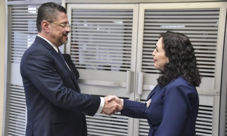 Osmani e takon presidentin e ri të Kosta Rikës
