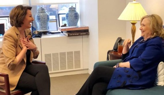 Jahjaga takoi Hillary Clintonin në Nju Jork