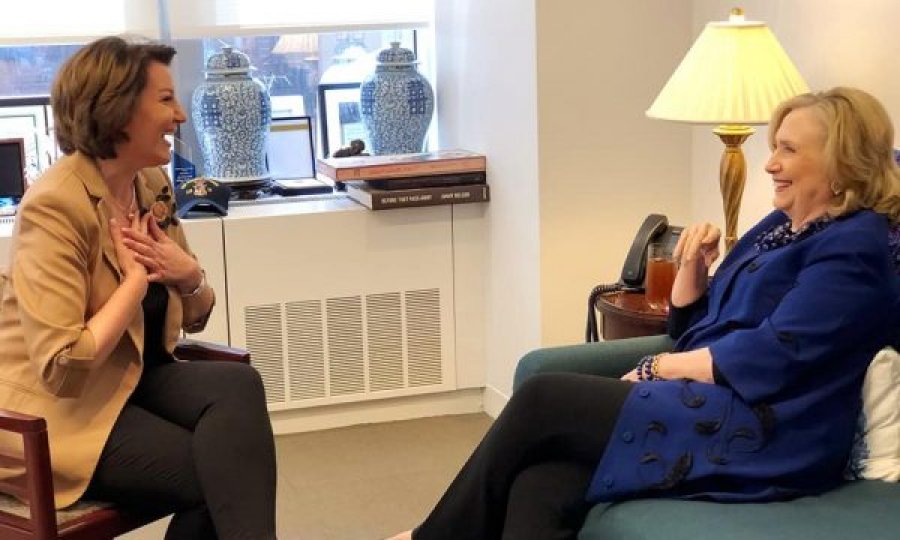 Jahjaga takoi Hillary Clintonin në Nju Jork