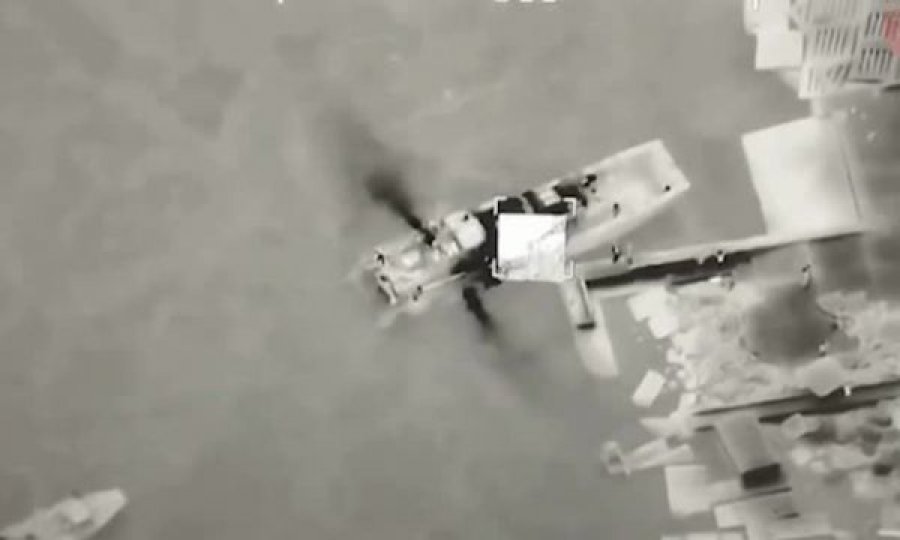 “Bayraktari” turk shkatërron anijen që përdori Putini