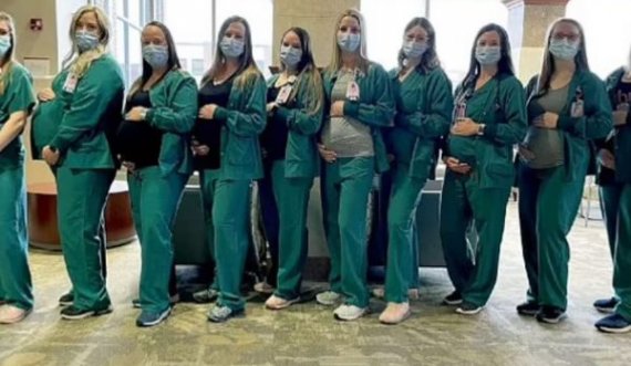 11 profesioniste mjekësore të një spitali mbesin shtatzënë në njëjtën kohë