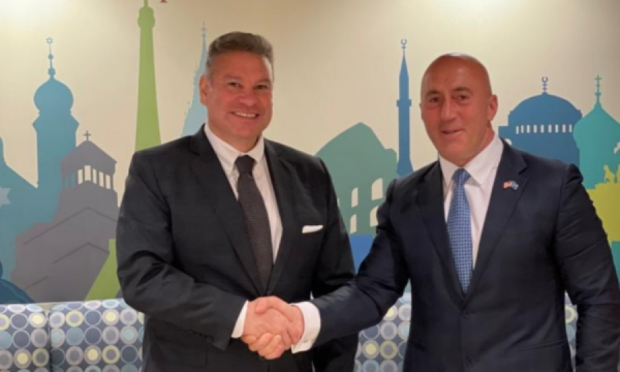 Haradinaj pritet nga Escobar në Deparamentin e Shtetit