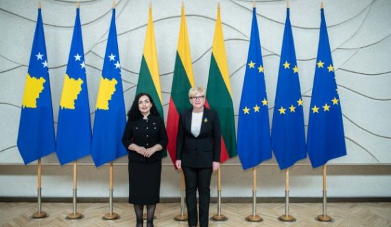 Osmani takon edhe kryeministren lituaneze: Kyçe mbështetja juaj për anëtarësim në KE