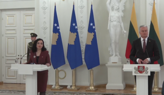 Anëtarësimi në Këshillin e Evropës, Osmani nga Lituania: Presidenti Nauseda e përkrah Kosovën në këtë hap