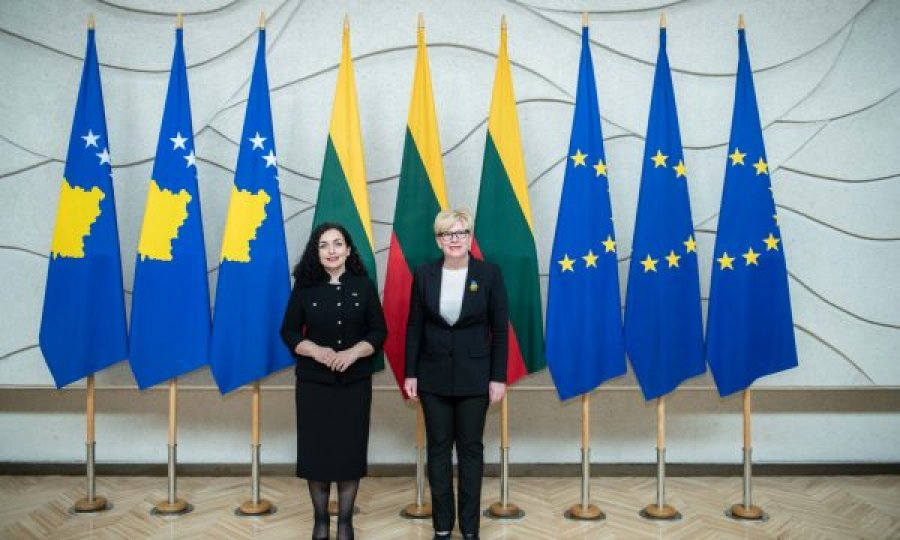 Osmani takon edhe kryeministren lituaneze: Kyçe mbështetja juaj për anëtarësim në KE