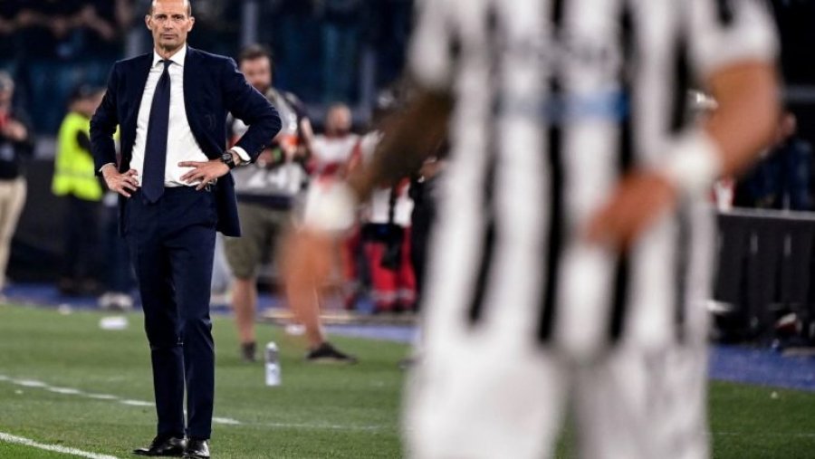 Allegri përgëzon Interin për trofeun, por zbulon se dikush nga bankina e goditi