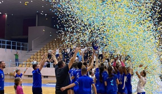 Drita shpallet kampione e Kosovës në volejboll