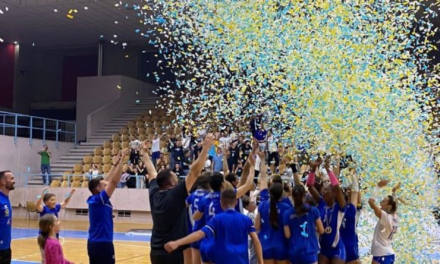 Drita shpallet kampione e Kosovës në volejboll
