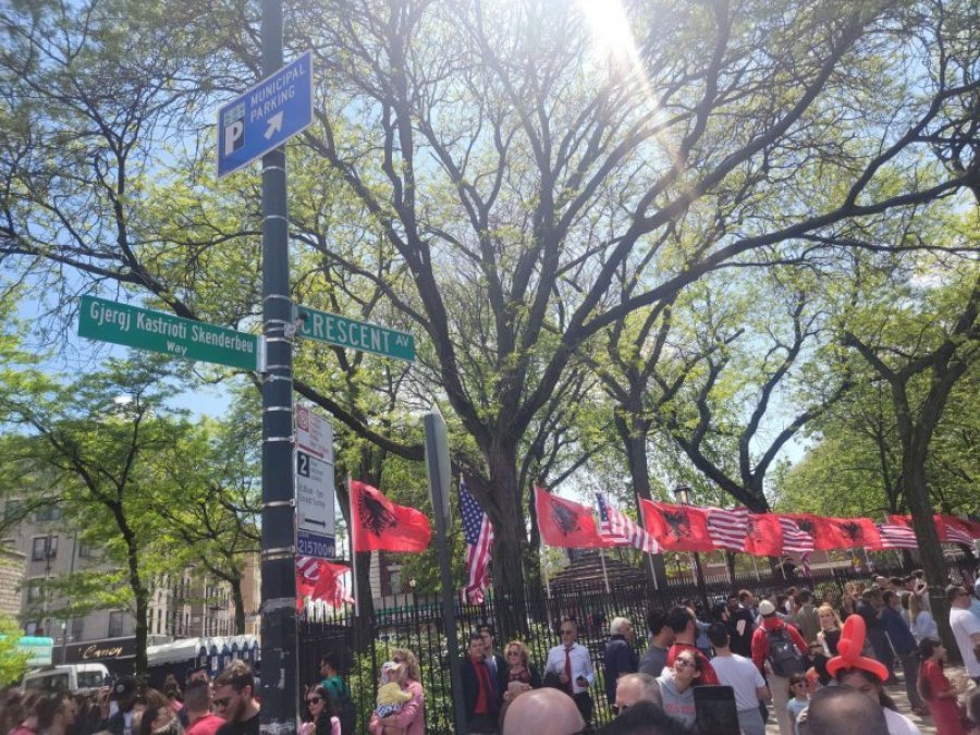 New York / Një rrugë në Bronx merr emrin 'Gjergj Kastrioti Skënderbeu'