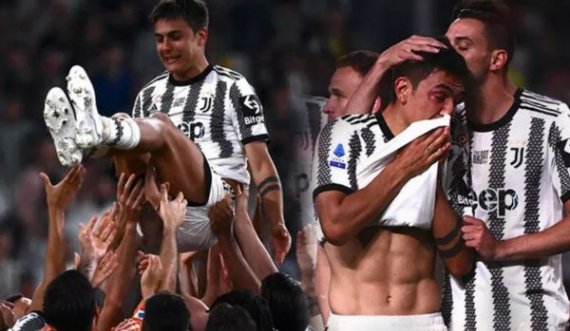 Dybala përshëndetet me lot në sy me tifozët e Juves