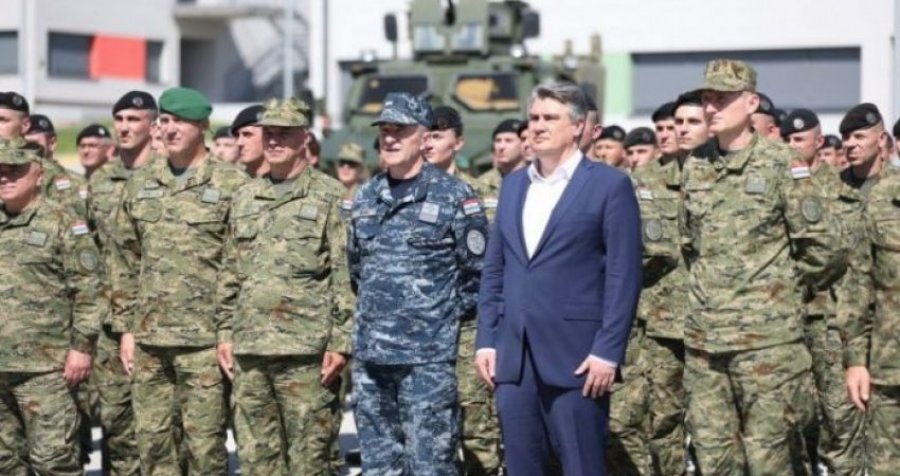 Kontingjenti i 37-të ushtarëve nga Kroacia niset drejt Kosovës