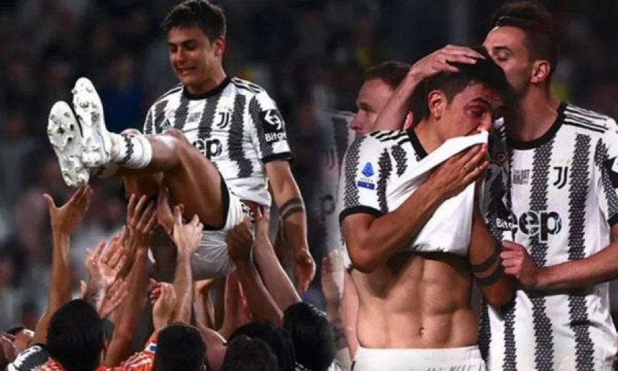 Dybala përshëndetet me lot në sy me tifozët e Juves