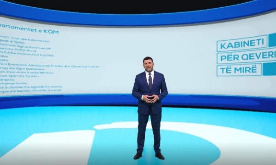 Memli Krasniqi prezanton kabinetin për 'Qeverisje të mirë'