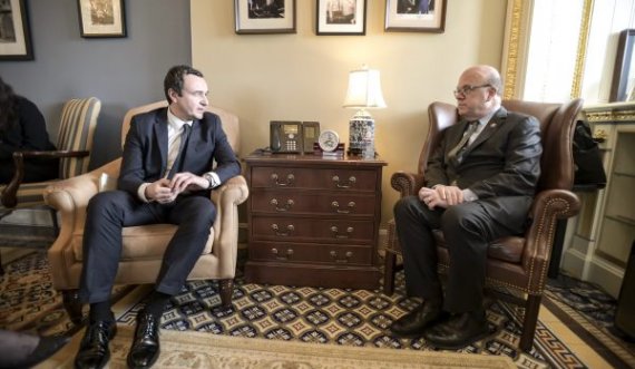 Kryeministri Kurti takoi kongresistin Jim McGovern, thekson rrezikun e lidhjeve Serbi-Rusi për Ballkanin