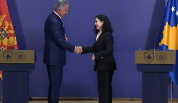 Marrëdhënie të shkëlqyera e përkrahje – mesazhi që solli presidenti malazez në Prishtinë