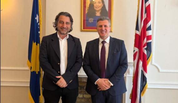 Përparim Rama realizon një takim të rëndësishem në Londër – takohet me Ambasadorin e Kosovës