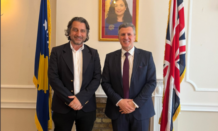 Përparim Rama realizon një takim të rëndësishem në Londër – takohet me Ambasadorin e Kosovës