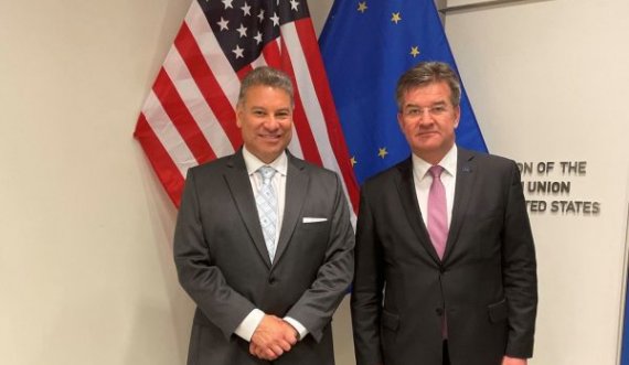 Lajçak në Washington për të marrë përkrahjen e amerikanëve për dialogun Kosovë-Serbi