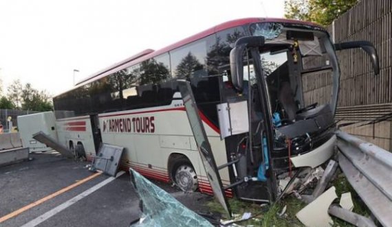 Autobusi nga Kosova aksidentohet në Austri, dyshohet për 20 të lënduar