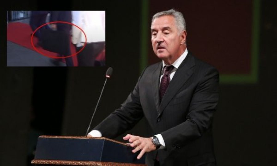 Çanta “misterioze” e truprojes së Gjukanoviqit gjatë vizitës në Prishtinë