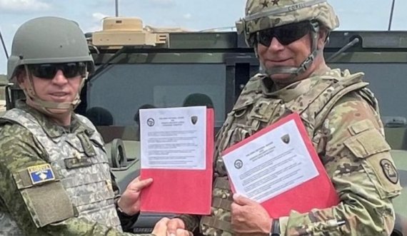 Komandanti i FSK-së nënshkroi marrëveshje bashkëpunimi me Komandantin e Gardës Kombëtare të Iowas-s