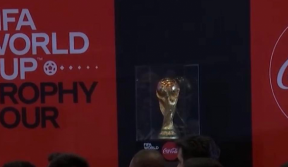 Trofeu i Kupës së Botës zbarkon për herë të parë në Kosovë