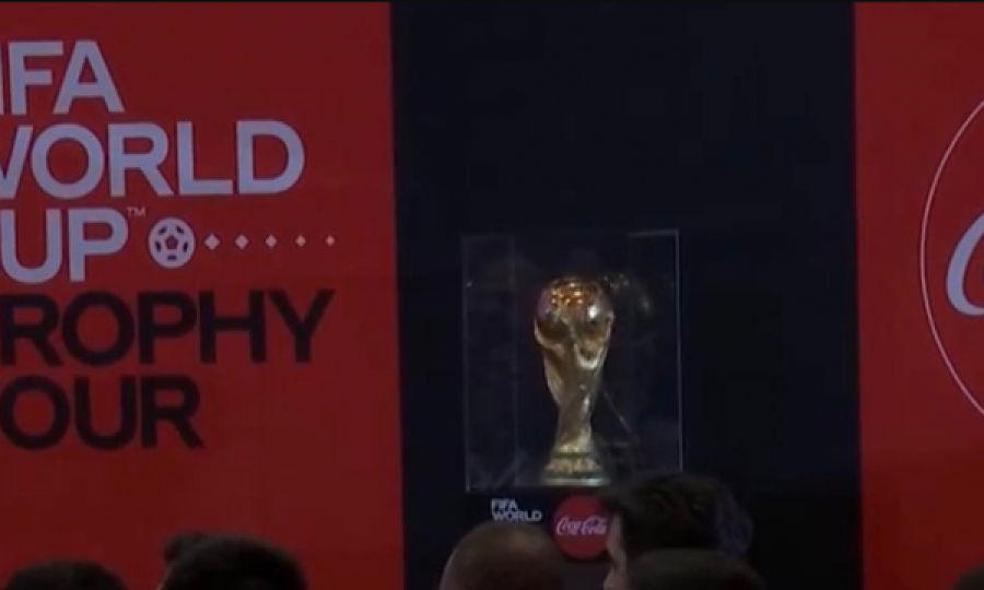 Trofeu i Kupës së Botës zbarkon për herë të parë në Kosovë