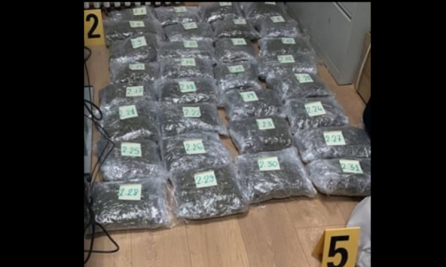Kapen rreth 17 kg drogë në Prishtinë, arrestohet i kërkuari nga Shqipëria e Italia