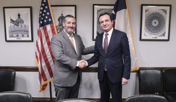 Kurti takohet me senatorin republikan Ted Cruz, flasin për situatën në Evropë pas agresionit rus