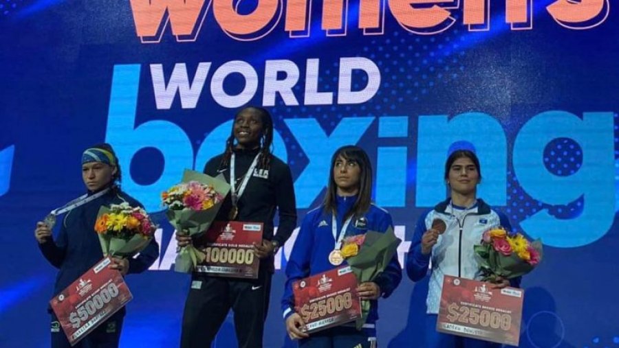 Donjeta Sadikut i dorëzohet medalja botërore, fiton edhe 25 mijë dollar shpërblim