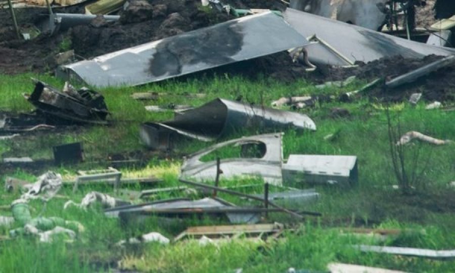 Pesë të vdekur nga rrëzimi i një avioni