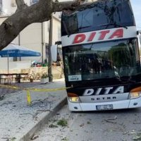 Ja si autobusi me 50 turistë nga Kosova u përplas me pemë