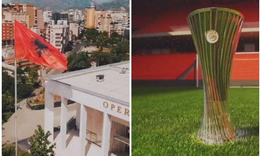 VIDEO/ “Mirësevini në Tiranë”, UEFA reklamon kryeqytetin në prag të finales së Conference League