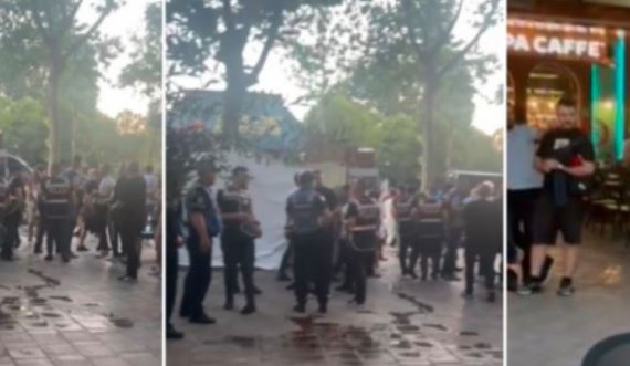 Një polic shqiptar mbetet i lënduar pas përleshjeve me tifozët holandezë