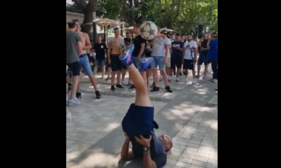 Xhongleri shqiptar me famë botërore ‘mahnit’ tifozët e Feynord-it