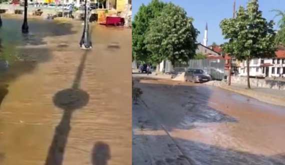 Vërshime te Shatërvani në Prizren