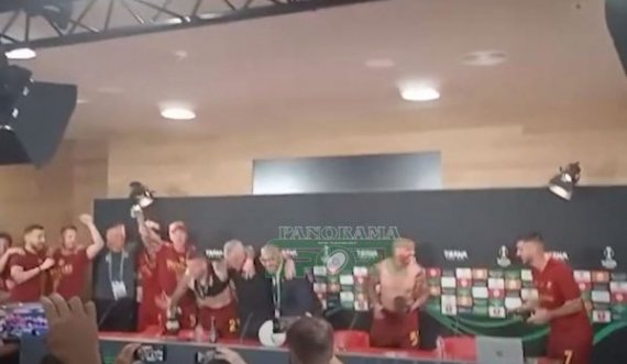 Mourinho ndërpret konferencën, shkak janë lojtarët e Romës
